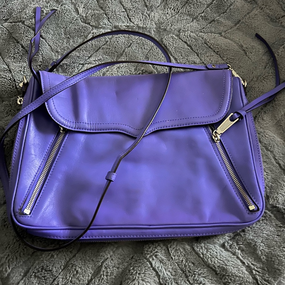 Beautiful blue spring bag.